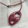 Colgante de nariz de cerdo, largo, ligero, de lujo, sencillo, cadena de suéter, nuevo collar ajustable, temperamento de otoño e invierno, accesorios de alta gama
