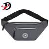 Riñonera informal multicapa de gran capacidad para mujer, bolso bandolera deportivo reflectante con logotipo para el hogar, bolso de cintura para teléfono móvil