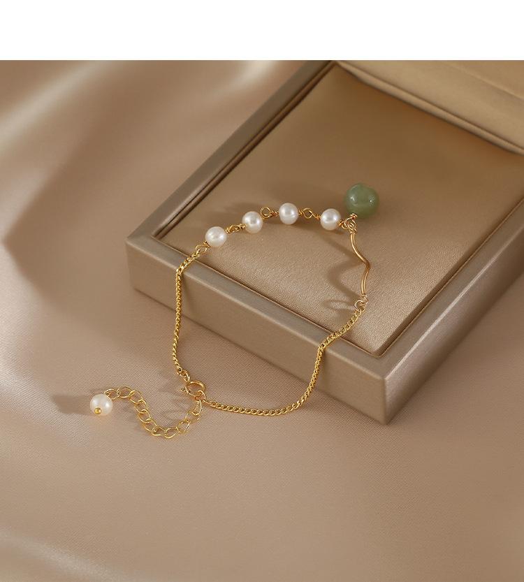 智贝详情图_22022年款和田玉珍珠手链女小众设计高级感in