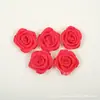 Exquisita Nueva Flor de Rosa de Poliéster de 3 cm Accesorios para Ropa Flor Decorativa DIY Tocado para el Cabello Accesorios para el Cabello Accesorios para Ropa