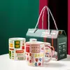 Caneca Copo de Água Estilo Hong Kong VOLALER Alto Valor de Cor Criativo Caixa de Presente Empresarial Caneca de Cerâmica Acompanhamento de Atividade Mão