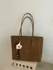 Bolsa de Moda de Gran Capacidad para el Trayecto del Estudiante Nueva para Mujer 2026 Bolso Tote Casual Simple Bolso de Hombro