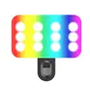 Luz Clip-On para Teléfono Móvil de Lista Blanca Transfronteriza, Luz de Bolsillo Mini, Luz de Tofu, Luz de Iluminación, Luz Nocturna LED Portátil