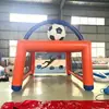 Accesorios para actividades divertidas transfronterizas: portería de fútbol inflable, campo de fútbol de cuadrícula de nueve cuadros, juego interactivo de team-building y actividad física al aire libre
