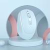 Ratón inalámbrico silencioso recargable para computadora portátil de escritorio, juegos de oficina y negocios para niños y niñas