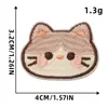 Patches Bordados Autoadesivos Estilo Desenho Animado para Acessórios de Roupa, Patches de Patch de Fábrica Própria, Patches Bordados para Roupas e Bolsas Infantis