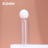 Xu Min en stock 50ml Hombro Redondo pet Botella de Rocío Puro Tapa Esférica Blanca Botellas Cosméticas Transparentes para Tónico