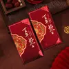 2026 Nuevos Sobres Rojos de Boda para Ceremonias de Boda, Sobres Rojos de Terciopelo de Mil Yuanes, Venta Directa de Fábrica, Sobres Rojos de Doble Felicidad de Gama Alta al por Mayor