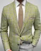 2026 Comercio Exterior Transfronterizo Primavera Nueva Chaqueta de Traje Rayada Casual Ajuste Delgado para Hombre