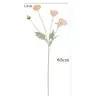 Flores Artificiales de Amapola, Gama Alta, Tacto Realista, Montaje de Escena de Boda, Adornos para Decoración del Hogar, Flores Falsas