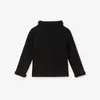 Camiseta de moda estilo europeo y americano para niñas Little maven, top infantil de otoño de manga larga y cuello alto, camiseta básica para bebé