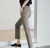 Calça Pipe para Trabalhar Calça de Terno Feminina Nova Primavera 2023 Versátil Moda Reta Casual para Crianças