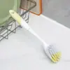 Escova para Lavar Louça Doméstica, Escova de Cozinha Multiuso para Panelas, Pias e Fogões, Escova de Limpeza com Cabo Longo, Escova Ferramenta Mágica de Cozinha