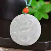 Seda Dourada Natural de Xinjiang Jade Verde Tianshan Fivela Ping An Pixiu e Outros Pingentes para Homens e Mulheres Acessórios de Pingente Presentes de Nicho