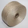 Cinta de Aislamiento para Tuberías de Fibra de Vidrio con Tratamiento Térmico Cinta de Aislamiento contra Incendios de Fibra de Vidrio Resistente a Altas Temperaturas