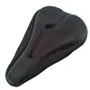 Capa para almofada de selim de bicicleta, almofada de selim de silicone, capa de selim macia, almofada de selim para bicicleta de montanha, selim de bicicleta macio, acessórios de ciclismo, respirável