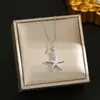 Collar de Acero de Titanio Plateado de Venta Caliente en TikTok Live para Mujer, Cadena para Clavícula Versátil de Nicho de Moda, Celebridad de Internet, Joyería que no se decolora