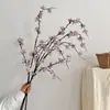 Ramas de Sauce de Nieve Artificial con Flores de Loto Colgantes para Decoración Floral de Sala de Estar en Casa, Accesorios para Fotografía de Hotel y Alojamiento