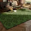Alfombra de sala de estar resistente a la suciedad y fácil de cuidar diseño retro antiguo área grande para sofá tienda completa mesa de centro de lujo ligero alfombrilla antideslizante resistente al desgaste