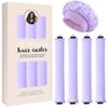 Rizador transfronterizo de 3 ganchos sin calor, rizador de goma, herramienta para rizar el cabello en ondas grandes, rulos para dormir
