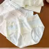 Belleza Relajante y Agradable 9988 Sol de Primavera Clase a Ropa Interior de Algodón para Mujer Algodón Puro Entrepierna Extendida Post-Biótico 10A Antibacteriana