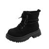 Botas para Niños, Botas Amarillas de Suela Blanda para Niños, Botines Bajos Nuevos de Otoño 2025 para Bebé, Botas de Cuero Casual para Niñas