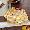 Ropa infantil animada estilo coreano, trajes para niños, nuevos conjuntos de otoño, ropa para bebé niño, conjuntos de dos piezas para primavera y otoño para niños