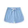 Traje infantil 2023 verão novo roupas infantis bebê hot pants camiseta de manga curta shorts traje casual esportivo de duas peças moda