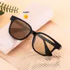 2026 Nuevas Gafas de Sol Cuadradas de Moda Europea y Americana que Cambian de Color para Mujer, Gafas de Sol Propionato Pin de Moda para Mujer, Transfronterizo