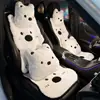Nuevo Cojín para Asiento de Coche West Highland Invierno Relleno Engrosado Cojín para Asiento de Coche Lindo Dibujo Animado Accesorios Interiores para Coche