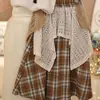 Ropa para Niñas Verano Único Hermoso Conjunto 2026 Nueva Niña Estilo Bohemio Vacacional Falda Ropa de Verano