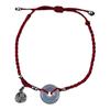 Pulsera Ping An Buckle Marca Fu para Mujer Cuerda Roja Tejida a Mano Cuerda de Mano Diseño Nicho Ins Popular en Internet Pulsera de Pareja para Novia