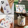 50 Adesivos de Grafite de Criaturas Marinhas de Desenho Animado, Adesivos Impermeáveis para Decoração de Diário DIY, Caderno, Mala