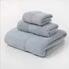 Toalha de Algodão Cetim Simples para Casa, Absorvente, Espessa, Macia, Toalha de Banho de Gaze para Bebê Classe A, Algodão Puro, Uma Peça Atacado