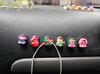 Dibujos Animados Chica Rica con Gafas DIY Pegamento Crema Hecho a Mano Gancho para Coche Decoración para Coche Nuevo Estilo