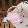 Diseño de Nicho Bolsa Nube Bolso Peludo para Mujer Invierno 2026 Nuevo Bolso de Felpa Texturizado Versátil