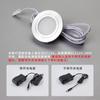 Luces LED para gabinete, pequeñas luces redondas, comercio electrónico transfronterizo para lámparas de RV, luces integradas para gabinete de vino, focos pequeños de 12 V