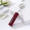 Amazon Diamante Creativo Más Vendido Llavero para Embotezar Perfume de Relleno Inferior para Niña Portátil Cinturón 5ml