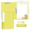 Carpeta A4 engrosada suministros de oficina doble clip carpeta de clip fuerte carpeta de madera contrachapada para estudiantes