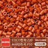 Pacote de Refil de Contas MARD 221 Cores Fusion Beads Saco de 10g 1000 Peças Conjunto Completo Materiais de Contas de Alta Qualidade Atacado