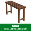 Escalón de Madera Maciza Pie de Apoyo Madera Carbonizada para Exteriores Madera Anticorrosiva Marco de Flores Escalera Suelo Balcón Marco de Flores Suculentas Camino Exterior MC