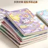 Cuaderno de espiral de dibujos animados A5 creativo para estudiantes, Cuaderno de alta calidad 32k grueso con líneas, Bloc de notas de hojas sueltas, Venta al por mayor