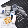 ST0030Herramienta DIY kit de herramienta de goteo de cristal gotero taza medidora dedal palillo removedor taza de pegamento