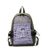 Mochila Ligera para Deportes al Aire Libre Mochila para Viajes Cortos Hombres y Mujeres Versátil Color de Contraste Casual Impermeable Mochila de Montañismo Mochila Escolar