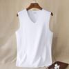 Chaleco Cálido Sin Costuras de Otoño e Invierno para Hombre con Forro Polar Engrosado Ropa Interior Ajustada Calentamiento Exfoliante Camiseta Base Chaleco para Hombre a la Moda
