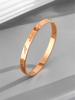 Venta al por mayor de fábrica Pulsera LOVE Acero Inoxidable Pulsera Amor Eterno Apertura Chapado en Oro Joyería que no se Cae Letras Inglesas