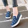 Tênis de Lona Nova Margarida Pequena Outono/Primavera 2026 Sapatos de Tecido Velho Pequim Sapatos Femininos Antiderrapantes Jeans Casual