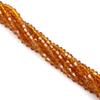 Cuentas de cristal de diamante facetado de 4 mm, cuentas de vidrio, cuentas hechas a mano DIY, material de cuentas sueltas, accesorios para el cabello, accesorios