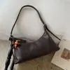Bolso Retro de Gran Capacidad Transfronterizo para Mujer Otoño e Invierno 2025 Nuevo Bolso Cruzado de Hombro Único Casual de Nicho Bolso Dumpling para Viajar