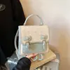 Bolso Sencillo y Elegante, Bolso Cuadrado Pequeño de Alta Gama para Mujer, Bolso de Hombro Texturizado Nuevo para el Trabajo, Bolso Cruzado Versátil para Mujer